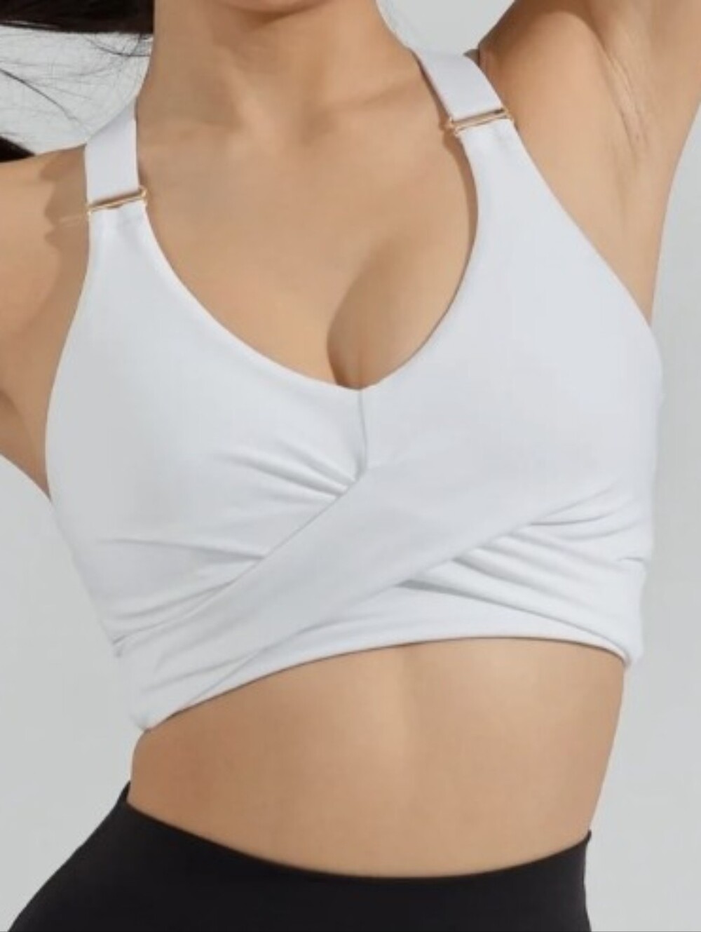 💕Buffbunny Candywrap White justable Straps BNIB